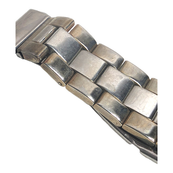 Vtg Paul Jardin Two Tone Stainless Steel Wristband Quartz Movement Mens Watch - Picture 4 of 7